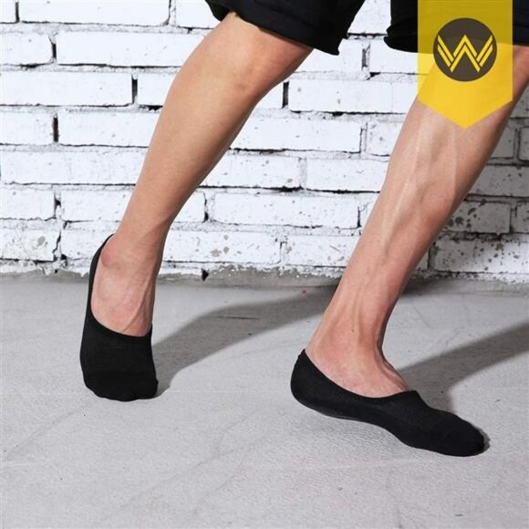 Other - 7 Pair Men's No Show Socks Cotton Thin Non Slip Low Cut Men Invisible Sock